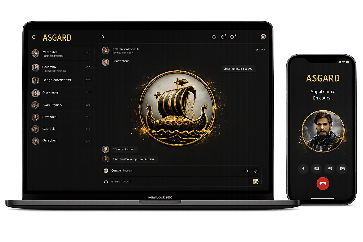 Asgard on desktop and mobile